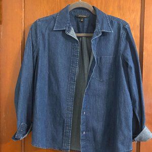 Dark denim shirt